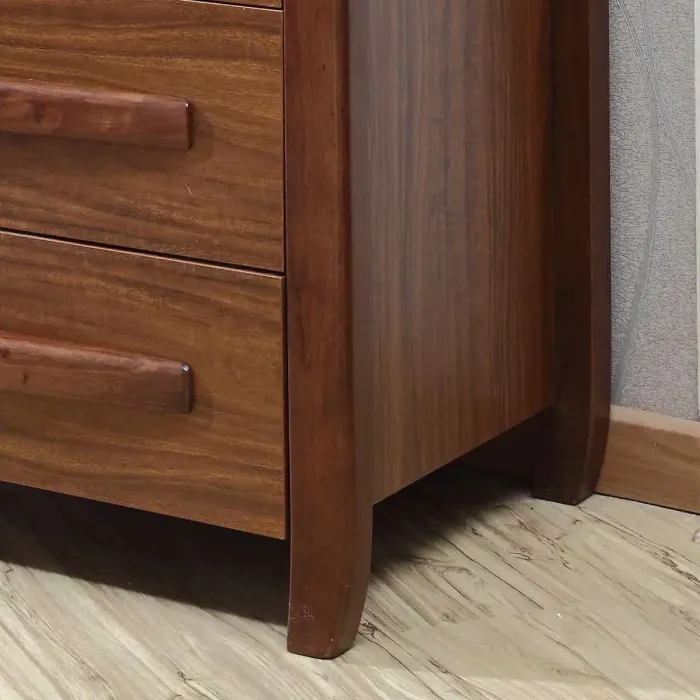 【苏珊】苏珊家具 实木乌金木化妆台 梳妆台 带妆凳