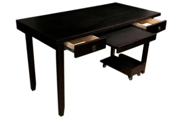 伊力诺依家具 波比写字桌小含主机托 写字桌 桌 家居 时尚 经典