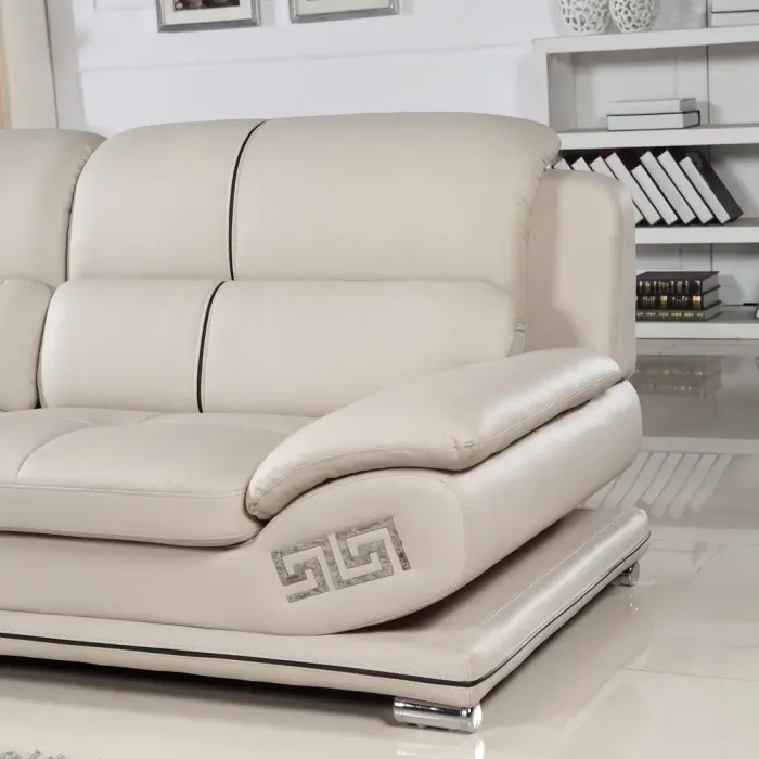 诗帝轩 真皮沙发 头层牛皮 客厅家具组合 特价皮艺 简约沙发y-29