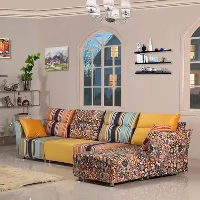 大班家具 灵活组合布艺沙发 wg1207a