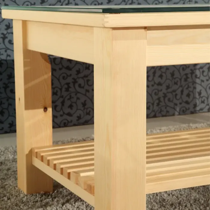 唯克美家 松木家具 松木茶几 实木茶几 实木长几 茶几 长几 xhb