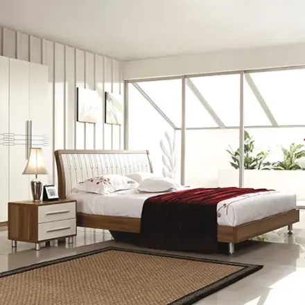 伯爵公馆 现代简欧田园风格家具 简约1.5 1.8 床 双人床 婚床特价