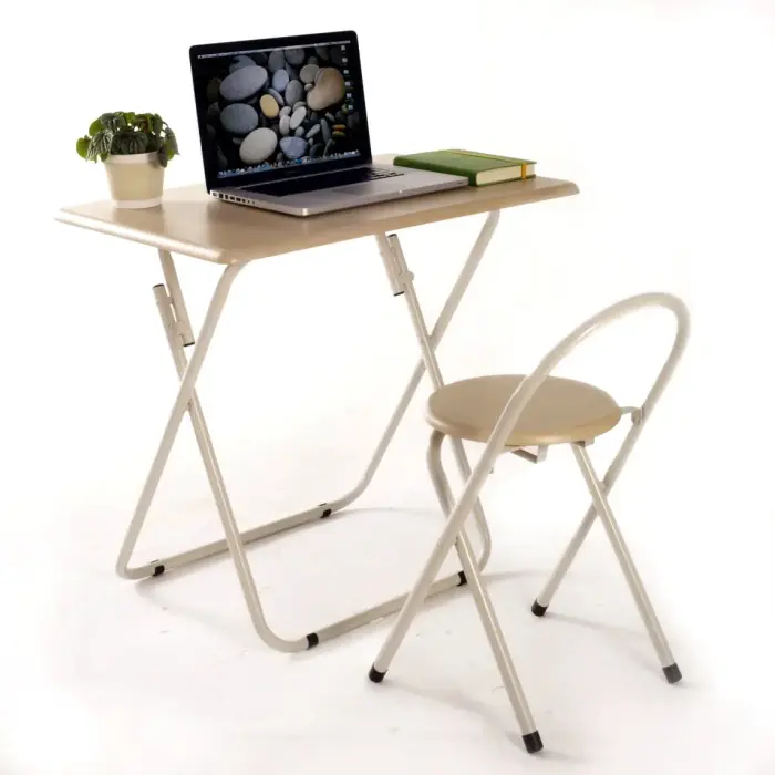 潮土-简易桌子 时尚 折叠桌椅 儿童书桌 简易学习课桌