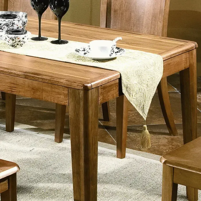 罗兰之恋 北欧 象牙木 实木 餐厅 家具 餐桌 yzdf-mj-905