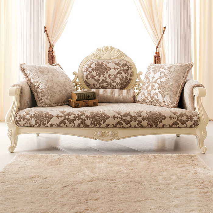 和购 法式家具 欧式沙发 布艺沙发 双位沙发 高级沙发 9006