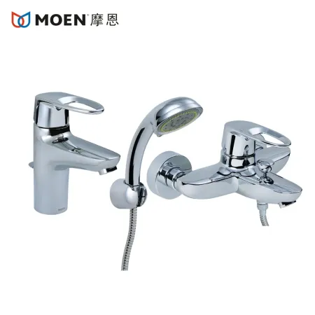 moen摩恩 卫浴淋浴手持花洒 浴缸龙头套餐 含面龙56221 56232
