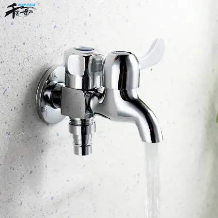 千家乐卫浴 洗衣机双用水龙头 双出水口 a-078