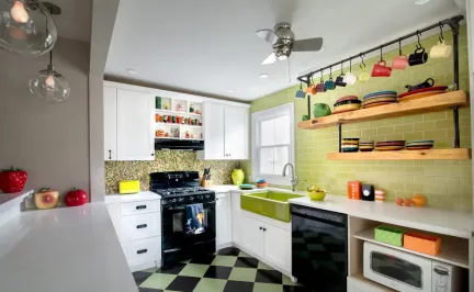 厨房风扇灯装潢