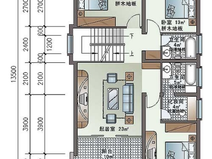 农村房屋设计平面图片