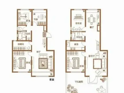 最新的跃层户型图一览