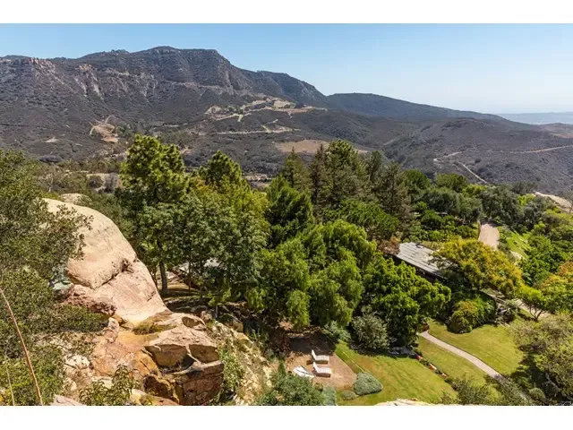 gated and up a private paved road is this appx.