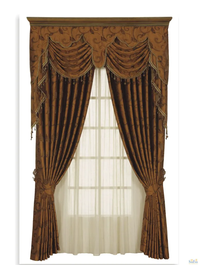 欧式奢华窗帘
