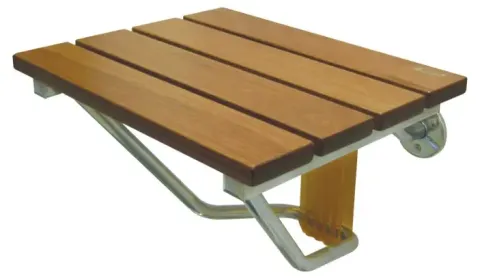 乐美仕f型壁椅 浴室椅 折叠椅 靠墙椅 壁椅 玄关椅