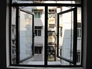广东凤铝50平开窗真空玻璃隔音窗