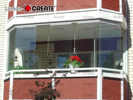 芬兰露梦创开优度6mm无框转角窗