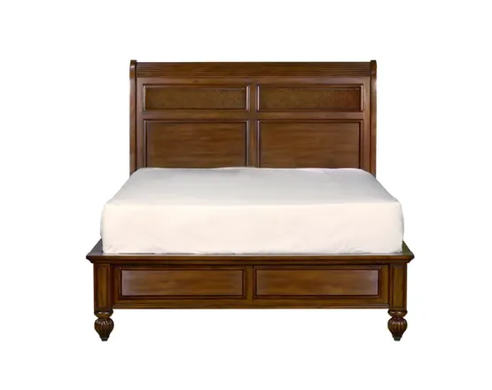 美克美家-棕榈海岸系列-卧室组-雪橇床