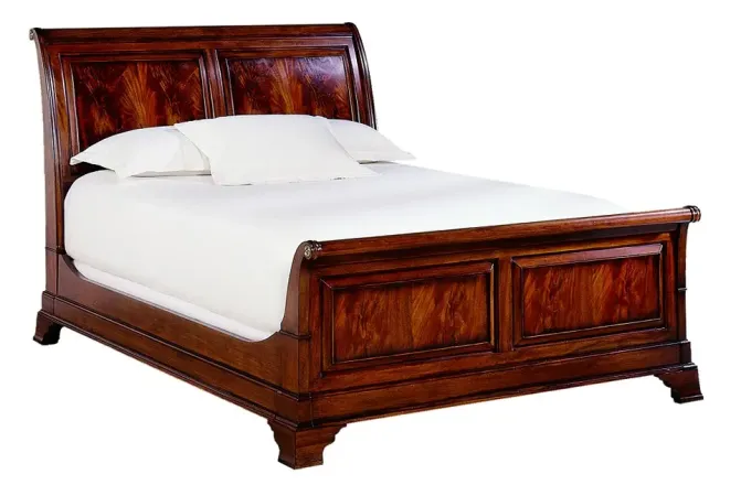 伊森艾伦-英伦曼舞系列-卧室组-雪橇床(皇后)