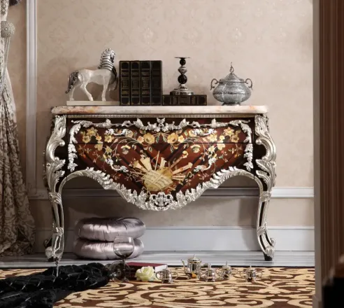 天一美家ar新古典系列贝雕玄关柜价格,图片,参数-家具客厅家具厅柜