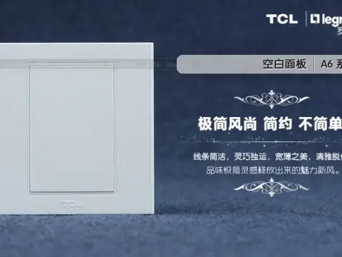 tcl-legrand極簡風尚a6系列a6-400空白蓋板