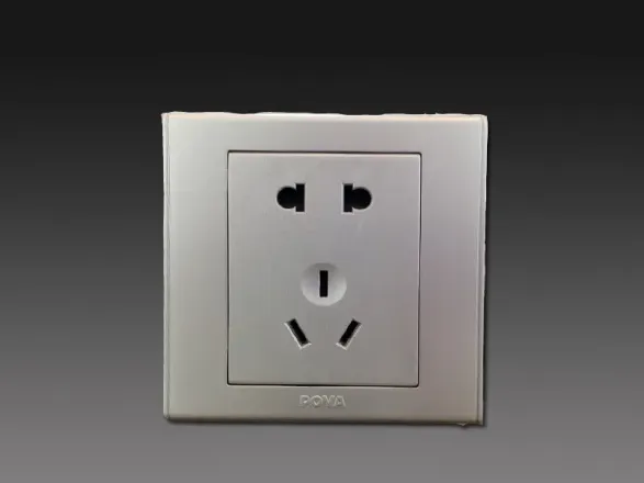 普洛瓦电工 墙壁开关插座 a86银灰