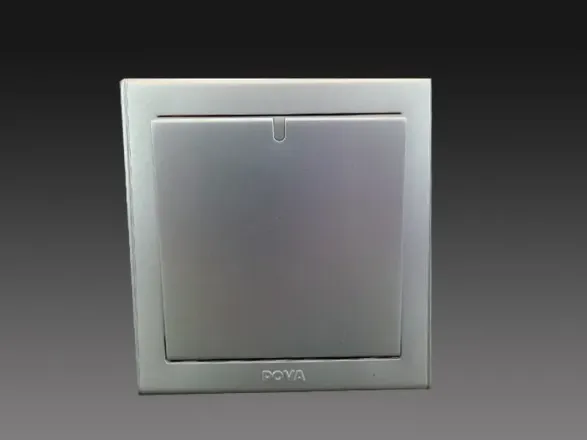 普洛瓦电工 墙壁开关插座 a86银灰