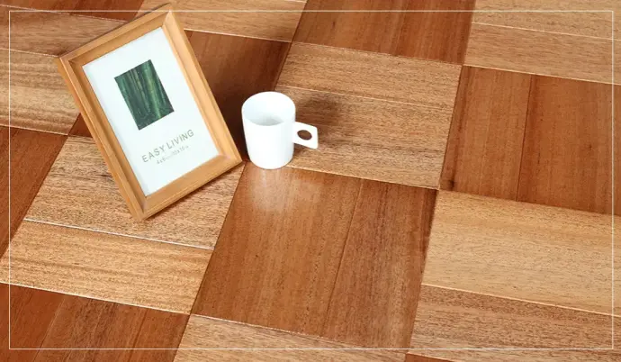 【四合地板】拼花多层桃花心木b42