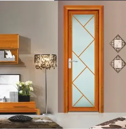 伊博莱铝镁合金平开门 卫生间门