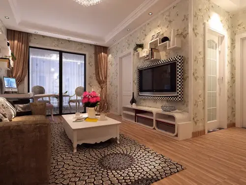 0 问答 0 升龙玺园80平方两室两厅,玄关装修效果图  升龙玺园80平方