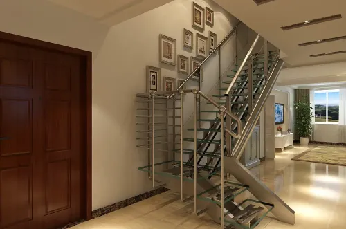 东岸嘉园240平上下两层打通混搭风格