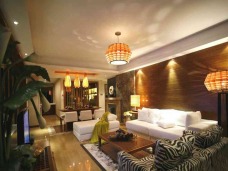 东南亚风格-四居室-客厅-行之舰装饰