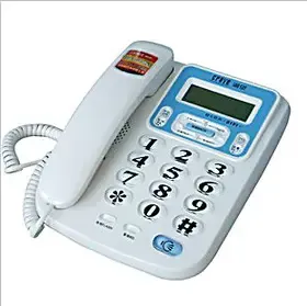 渴望来电显示电话机b191(白色)