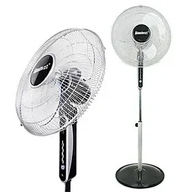 亚立rx-1601r 遥控落地扇 电风扇 可摇头 静音省电 家用电风扇 带遥控