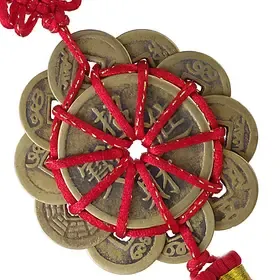 开光十帝钱纯铜古钱币梅花铜钱招财中国节平安风水必备