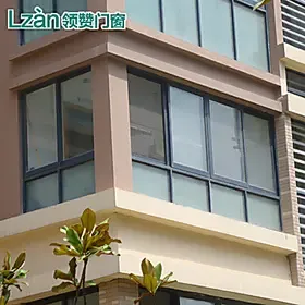 领赞正品坚美799型中空玻璃铝合金门窗推拉窗封阳台窗上海包安装