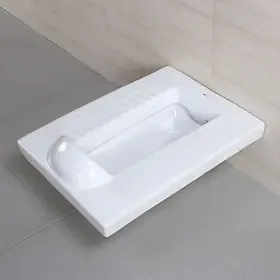 包物流【鹰陶】蹲便器蹲厕212z一体带s弯管带沉水弯 带前挡水防臭