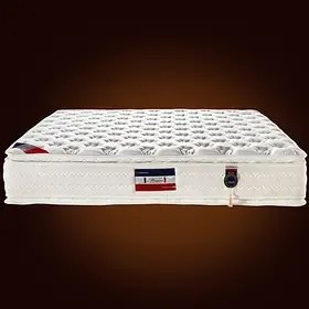 muses 乳胶床垫 慕斯双面席梦思床垫 九区弹簧床垫1.8米 特价包邮