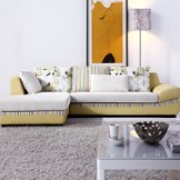 全友家居 现代舒适沙发 小户型超柔皮布艺可拆洗沙发组合