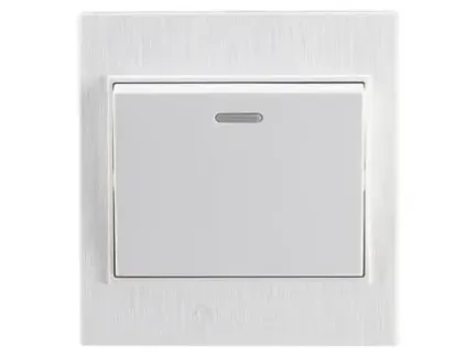 飞雕开关 k3拉丝系列 一开单控