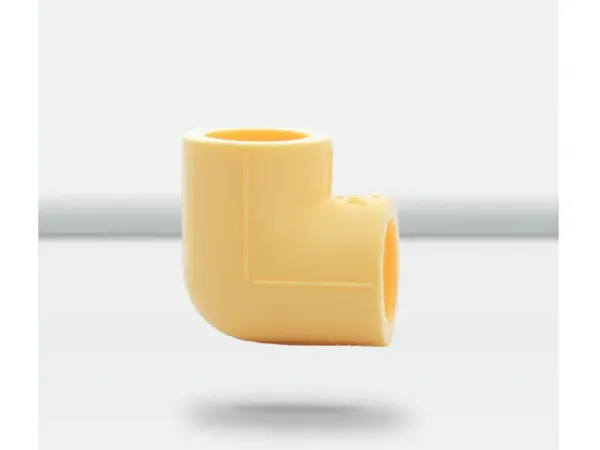 天力水管管材 装修水管米黄色抗菌90度 90°弯头-dn20