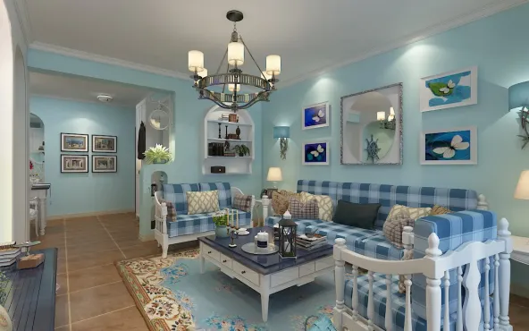 地中海风格装修是类海洋风格装修的典型代表,因富有浓郁的地中海人文