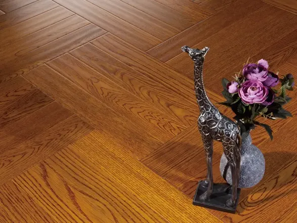 瑞嘉地板栎木实木复合地板7710 环保地板