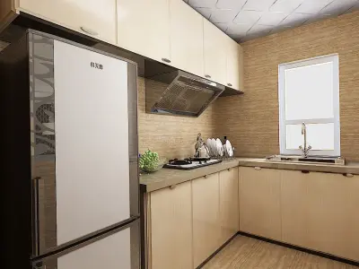 沈阳二居室厨房装修样板间