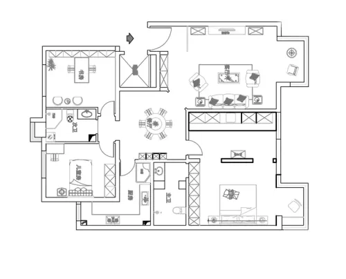 欧式风格设计玺萌公馆
