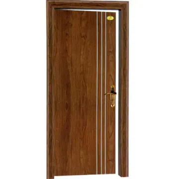 星星套装门浅胡桃金线