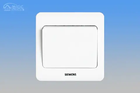 [西门子] 远景雅白 一位中途开关.