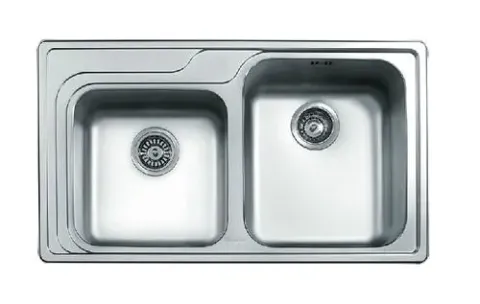 弗兰卡franke 304不锈钢水槽双槽