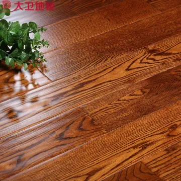 大卫地板s39g13-f1北美红橡 卡布奇诺色 910*117*18纯实木地暖