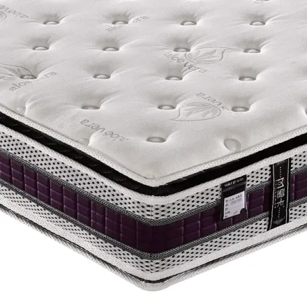 梦乡雅居 弹簧床垫席梦思1.5 1.8米双人软硬两用进口记忆棉床垫