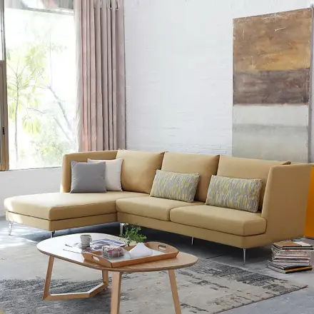 左派北欧布艺沙发组合现代简约可拆洗时尚羽绒棉麻布沙发新款家具