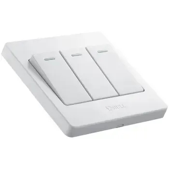 公牛开关插座3开三开双控开关面板三联三位双控电源墙壁开关g07